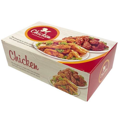 持ち帰り用チキンボックス(1枚・2人前) chicken box 箱包装 フライドチキン ヤンニョム...