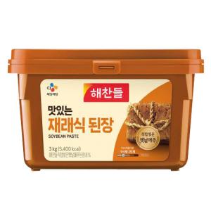 『CJ』ヘチャンドル 在来式テンジャン(3kg) 味噌デンジャン 韓国調味料 韓国料理 韓国食材 韓国食品｜paldo