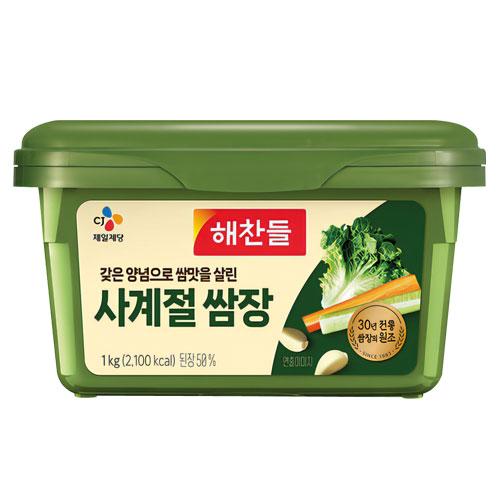 ヘチャンドル サムジャン 味付け味噌 1kg CJ 焼肉 サンチュ味噌 韓国調味料 韓国食品