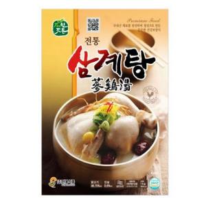 『ソンボン食品』ザヨンギットン 伝統参鶏湯｜サムゲタン(1kg) レトルト 鶏肉 鍋物 韓国スープ 韓国料理 韓国食材 韓国食品｜paldo