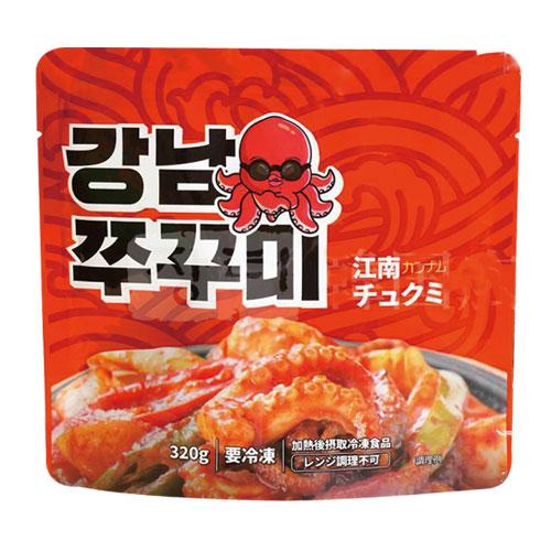 冷凍 江南チュクミ 320g 旨辛イイダコ炒め ピリ辛炒め 韓国料理 ミールキット 韓国食品