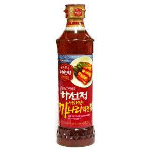 CJ ハソンジョン カナリエキス(800g) いかなご液状だし韓国調味料