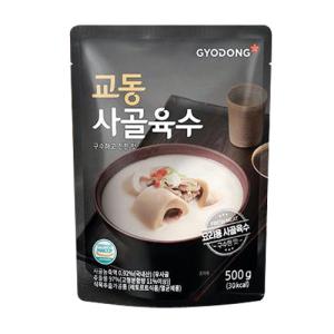 【パッケージ変更】『GYODONG』牛骨スープ げんこつスープ(500g・辛さ0)  韓国レトルト 韓国スープ 韓国鍋 韓国食品｜paldo