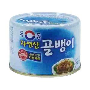 『ユドン』自然産つぶ貝缶詰(小・140g) 缶詰 韓国料理 ...