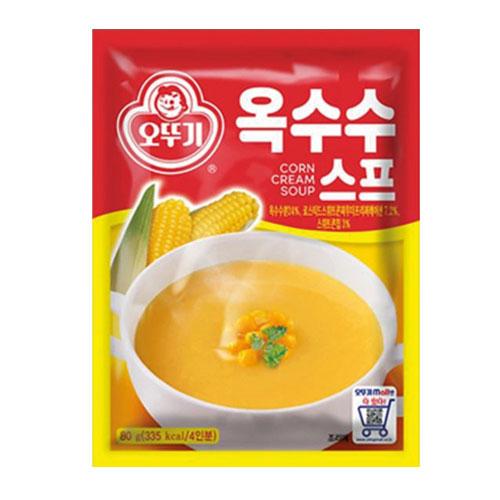 オットギ  コーンスープ 80g（4人前）粉末スープ インスタントスープ 朝食 韓国スープ 韓国食品