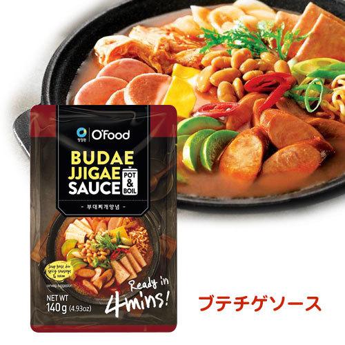 『清浄園』O&apos;Food プデチゲソース(140g) チョンジョンウォン グルメレシピ ヤンニョム 鍋...