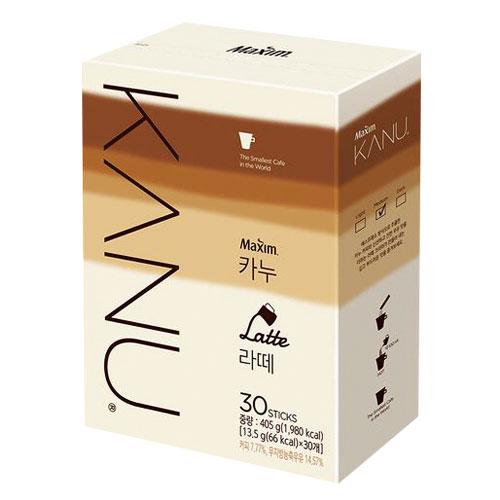 東西 KANU ラテ 13.5g×30包・加糖 カヌラテ カフェラテ ドンソ 韓国コーヒー 韓国食品