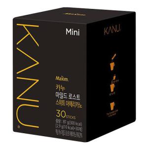 東西 KANU ダークロスト アメリカーノ 0.9g×30包・無糖 カヌ ドンソ