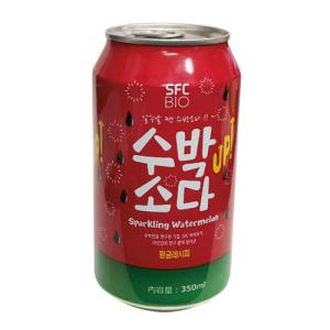 SFC スイカソーダ 350ml×1缶 炭酸ソーダ 韓国ドリンク 韓国食品