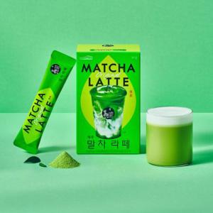 JARDIN 済州抹茶ストロベリーラテ 218g(21.8g×10包) オーガニック抹茶