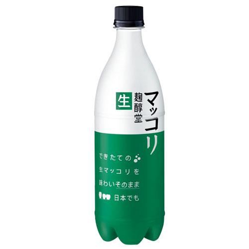 冷蔵 麹醇堂 生マッコリ 750ml×1本・PET クッスンダン センマッコリ 発酵酒 韓国マッコリ...