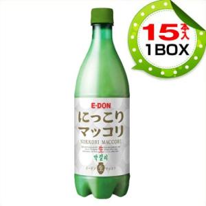 【まとめ買いがお得★1個当り507円】[冷蔵]『二東』にっこり 生マッコリ (1BOX=750ml×...