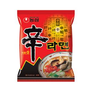 農心×aespa (エスパ) コラボ 限定パッケージ発売！農心 辛ラーメン 辛い 120g×1個 シンラーメン ノンシム 韓国ラーメン インスタントラーメン 韓国食品