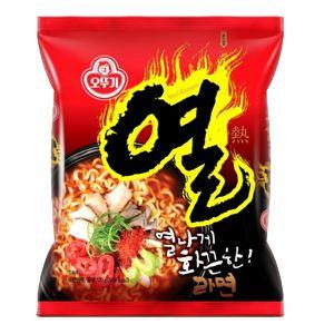 オットギ　ヨル(熱)ラーメン 辛口 120g×1個 韓国ラーメン インスタントラーメン 韓国食品