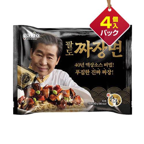 パルド ジャジャン麺 203g×4個■1個当り310円 ジャージャーラーメン 辛くない Paldo ...
