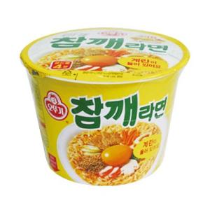 『オットギ』チャムケラーメン｜ごまラーメン カップ麺(110g×1個) 韓国ラーメン インスタントラーメン カップ麺