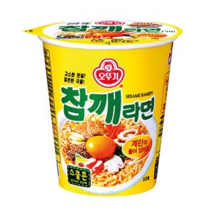 オットギ チャムケラーメン カップ麺 65g×1...の商品画像