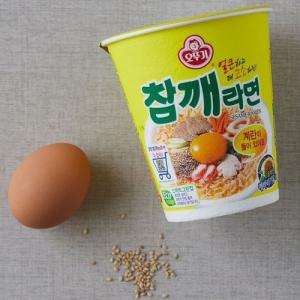 オットギ チャムケラーメン カップ麺 65g×...の詳細画像1