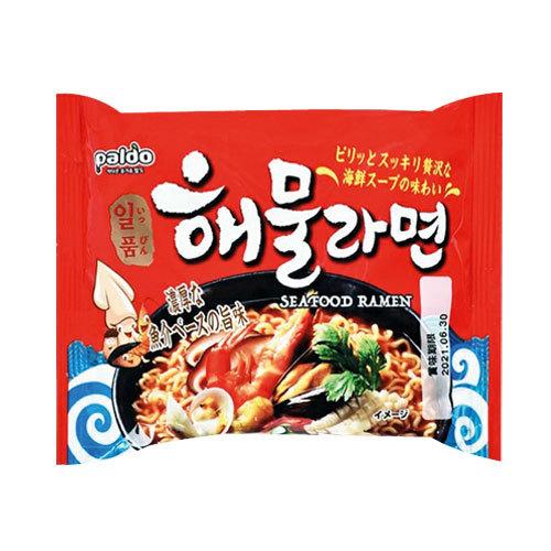 ★日本語パッケージ変更★『Paldo』一品海鮮ラーメン(120g×1個) パルド 韓国ラーメン イン...