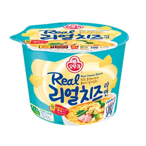 『オットギ』リアルチーズラーメンカップ麺(120g×1個・480kcal) チーズラーメン インスタ...