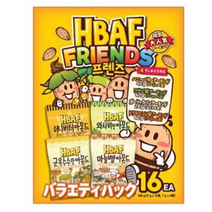 『HBAF』ハ二ーバターアーモンド＆バラエティパック (148g・10ｇ×12個、7g×4個) To...