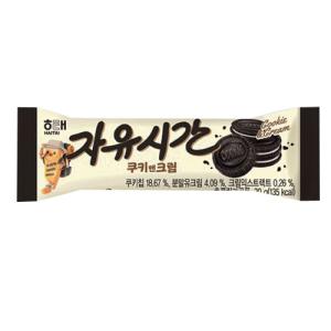 ヘテ 自由時間 クッキー＆クリーム 30g チョコバー 韓国お菓子