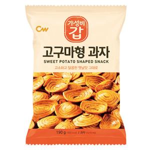 ★ブランド変更★『CW』さつまいも形お菓子(120g) スナック 韓国お菓子 韓国食品｜paldo