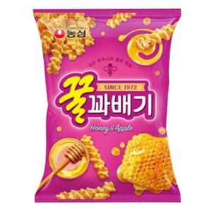 農心 クルカベギ 蜂蜜カベギ 90g NONG SHIM ハニーツイストスナック 韓国お菓子 韓国食...