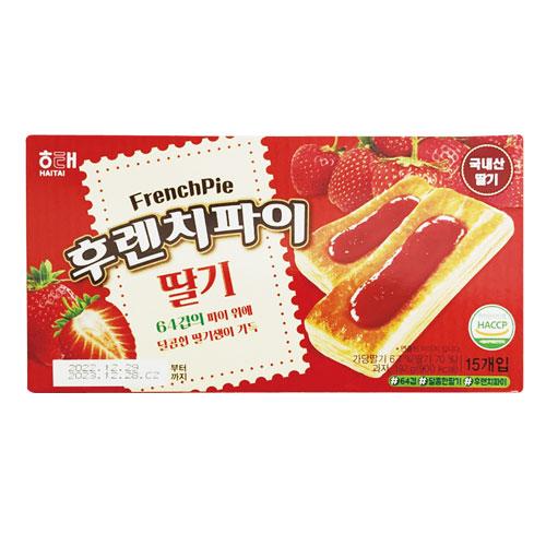 『ヘテ』フレンチパイ・イチゴ味(192g) 韓国お菓子 韓国食品