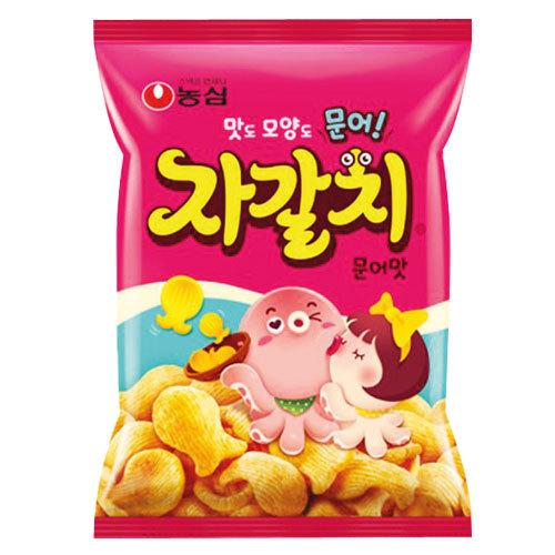 『農心』ジャガルチ｜タコ味スナック(90g) ノンシム NONGSHIM スナック 韓国お菓子