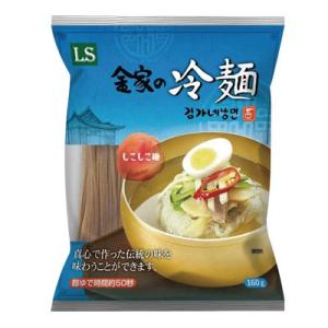 LS 金家の冷麺の麺 160g(1人前) 韓国食品 爆買