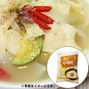 [冷蔵]『松鶴』ジャガイモすいとん・スープ付(500g) すいとん じゃがいも スープ ソンハク 韓...