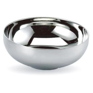 ステンレス真空冷麺器 二重構造 19.5cm×6cm 冷麺器 食器