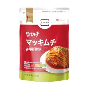 【訳あり★お得価格】[冷蔵]『宗家』マッキムチ｜切り白菜キムチ・一口サイズ(500g) チョンガ 白菜キムチ 一口キムチ 韓国キムチ 韓国食材 韓国食品｜paldo