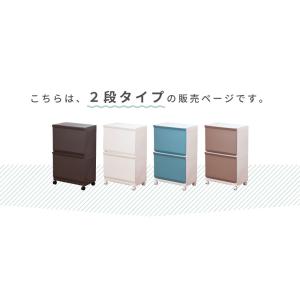 洗濯かご キャスター付き 2段 ランドリーバス...の詳細画像1