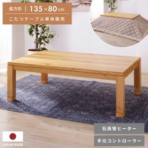 東谷 こたつ テーブル 長方形 国産 幅120 継脚式 高さ調節 36 40 手元