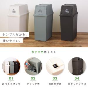 ゴミ箱 45リットル 屋外 おしゃれ 分別 ス...の詳細画像2