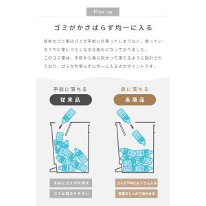 ゴミ箱 20リットル おしゃれ スリム 石目調...の詳細画像4