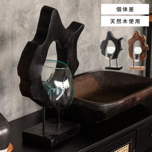 藤栄 ガラスインテリアオブジェ（Glass interior objects） ミックス L