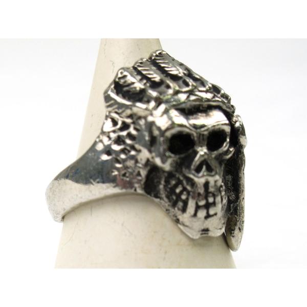 リング 指輪 メンズ スカル ドクロ 骸骨 メンズ アクセサリー