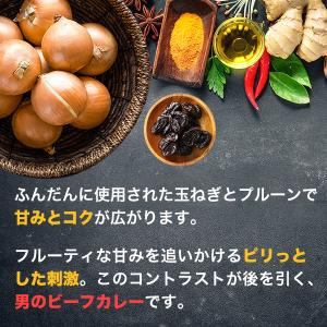 噂のカレー アニオンビーフカレー 4袋 辛口 ...の詳細画像1