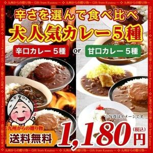 新しくなった 辛さ選べる5種スペシャル レトルト カレー セット 辛口派OR甘口派 ご当地華味鳥カレー入り ポイント消化 食品 お取り寄せ チキンカレー ご飯のお供