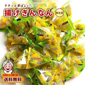 小袋おつまみ 揚げぎんなん 約100g 塩味 小分け 訳あり お徳用 小腹 お酒 送料無料 個包装 銀杏 ポイント利用 爆買 ポイント消化 訳あり食品