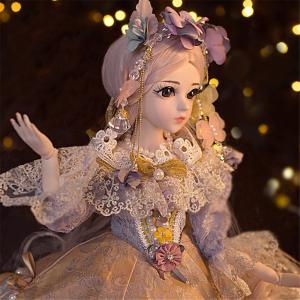 球体関節人形 BJD 衣装付き お姫様 お嬢様 60cm 美しい フランス人形