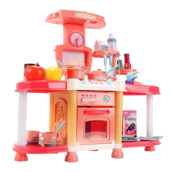 ままごと 29ピース 女の子 おもちゃ キッチン 調理 子供 ピンク