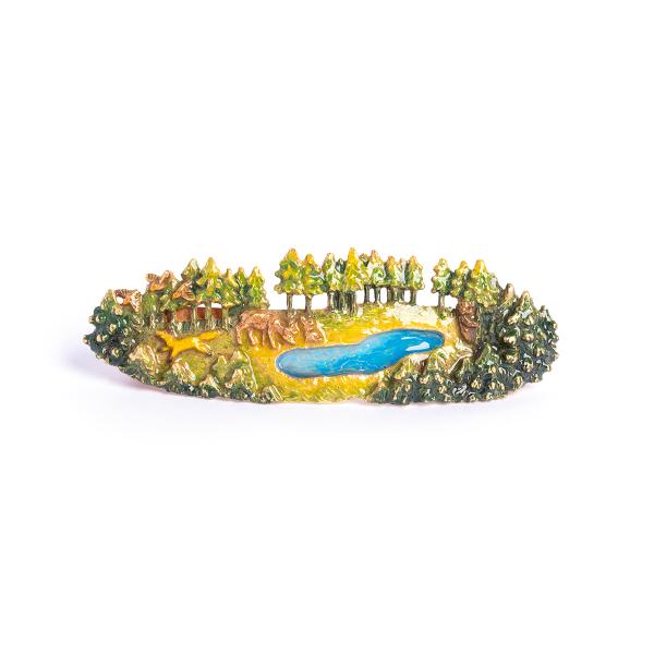 バレッタ　くま　森　ヘアアクセサリー　動物　レディース　PalnartPoc　パルナートポック　公式...