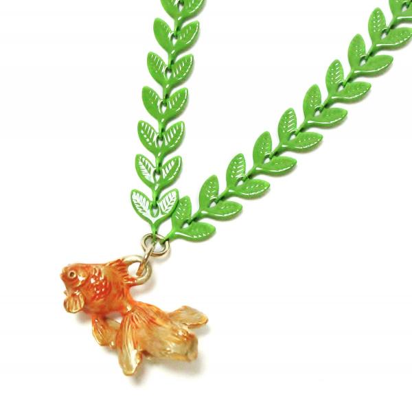金魚　レディース　ネックレス　ロング　PalnartPoc　ブランド　パルナートポック直営　プレゼン...