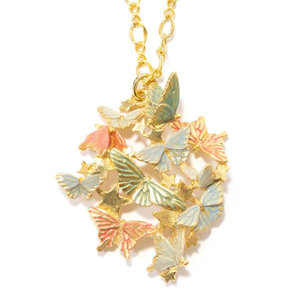 ネックレス　レディース　蝶　PalnartPoc　パルナートポック　公式　ブラフシューペリア　プレゼ...