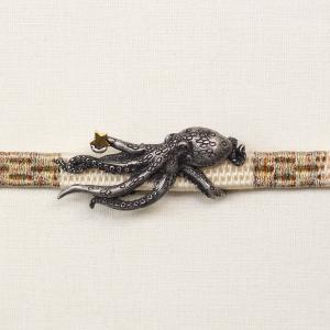 おしゃれな帯留め　数　SUU　PalnartPoc直営　アクセサリー　可愛い　パルナートポック姉妹ブランド　蛸帯留め