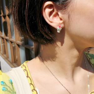 ポイント消化 夏ピアス かき氷 緑 ピアス レ...の詳細画像4